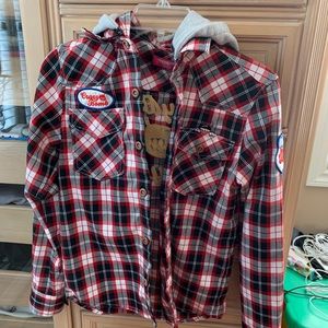 Crazy bomb shirt button down